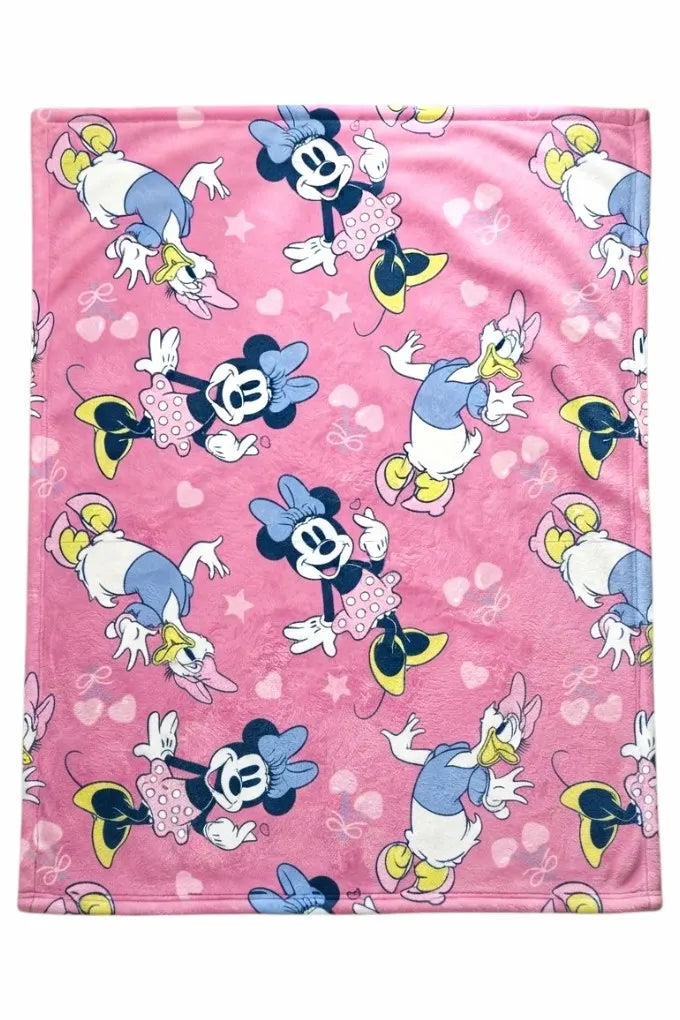 Manta coralina Minnie · 100 × 140 cm