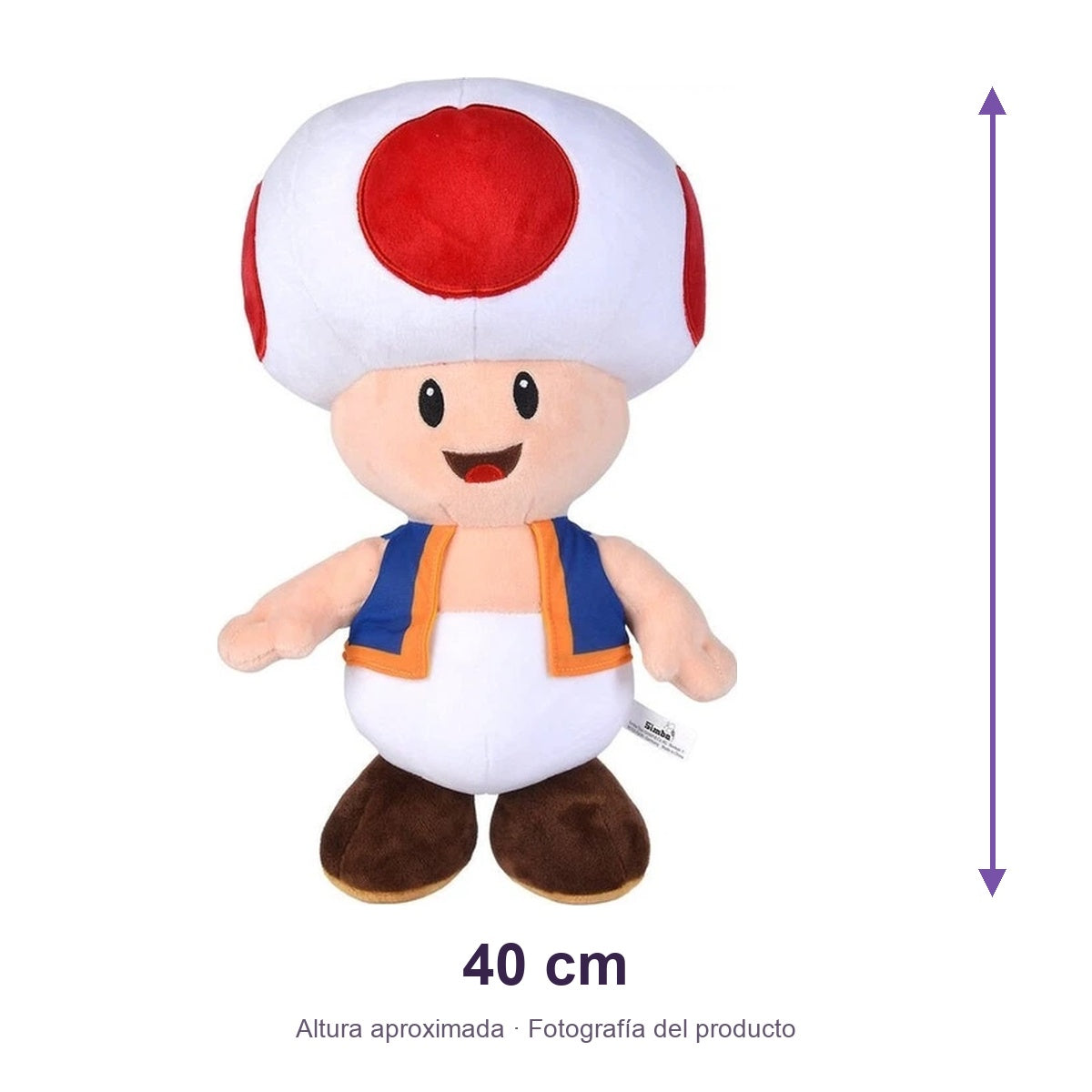 Peluche – altura aproximada 40 cm