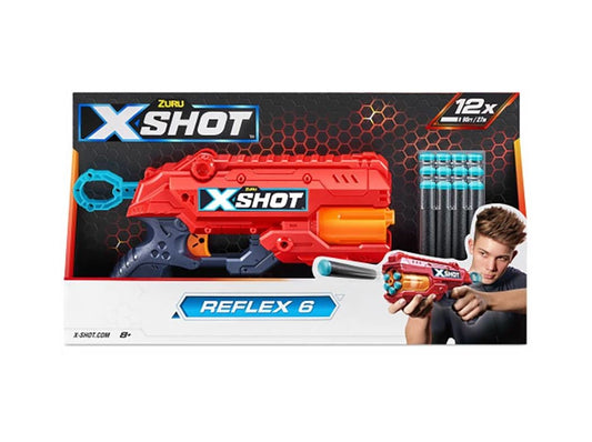 X-Shot Excel Reflex 6 con 12 dardos