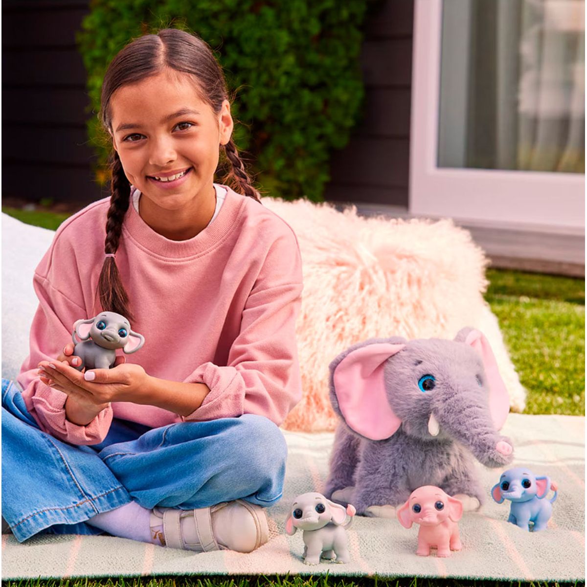 Pets Alive – Mamá elefante y sus bebés – vista y contenido