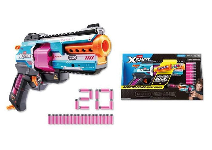 X-Shot Pro Spinshot con 20 dardos