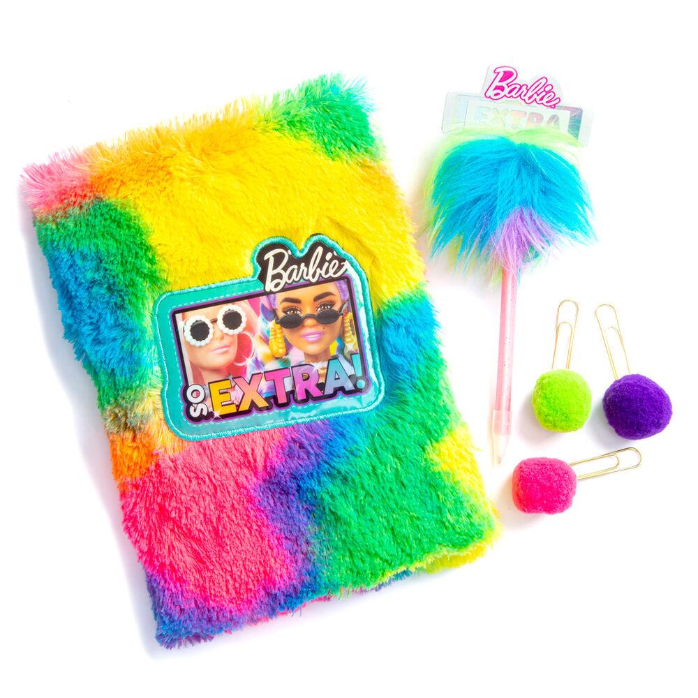 Diario de peluche con bolígrafo Barbie — vista adicional