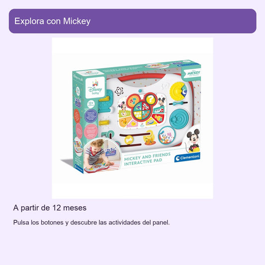 Mickey and Friends: pad interactiva Baby Clementoni
