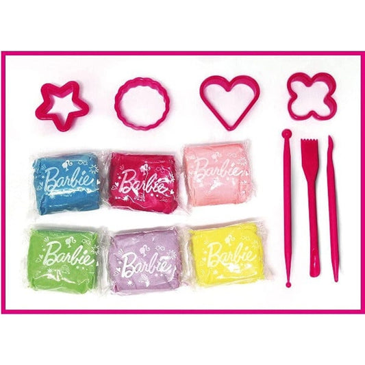 Barbie: mochila con pasta de modelar y accesorios