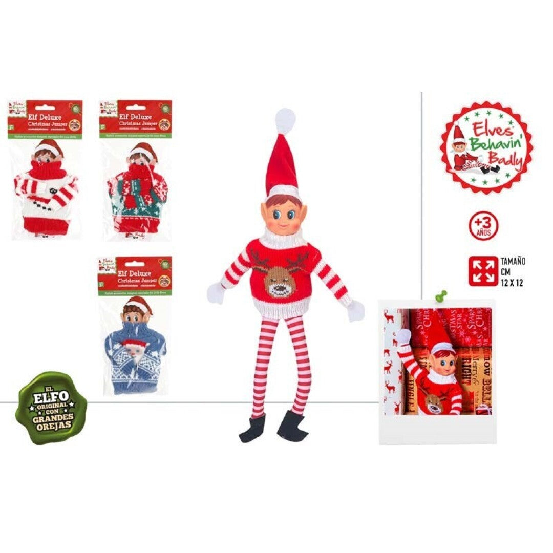 Jersey navideño para Elfo Travieso