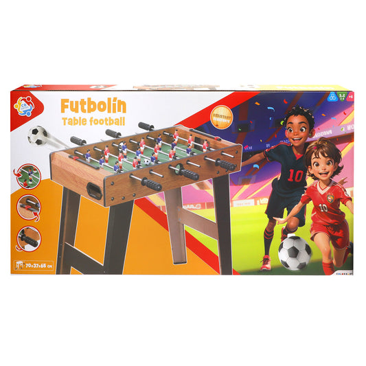 Futbolín de madera CB Games 70 × 37 × 65 cm