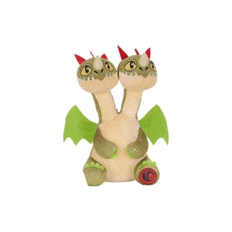 Dragón verde de dos cabezas — modelo individual