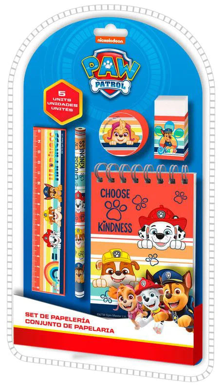 Set de papelería Patrulla Canina