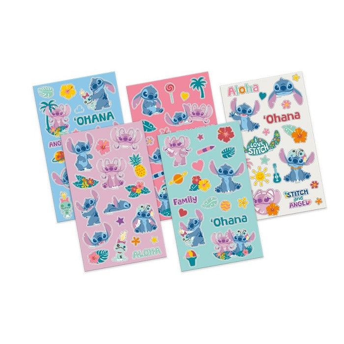 Set de pegatinas Stitch y Angel