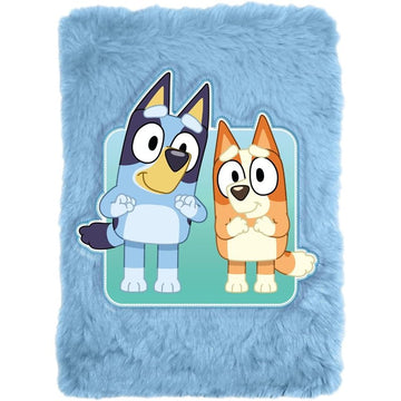 Libreta de peluche Bluey