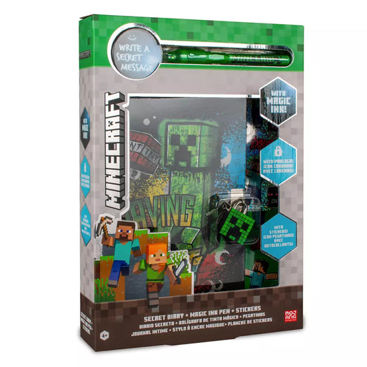 Envase original del diario Minecraft