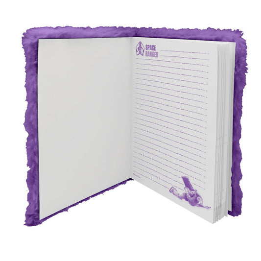 Libreta A5 de peluche Toy Story — interior