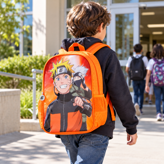 Escena ilustrativa: Mochila Naruto Basic Action