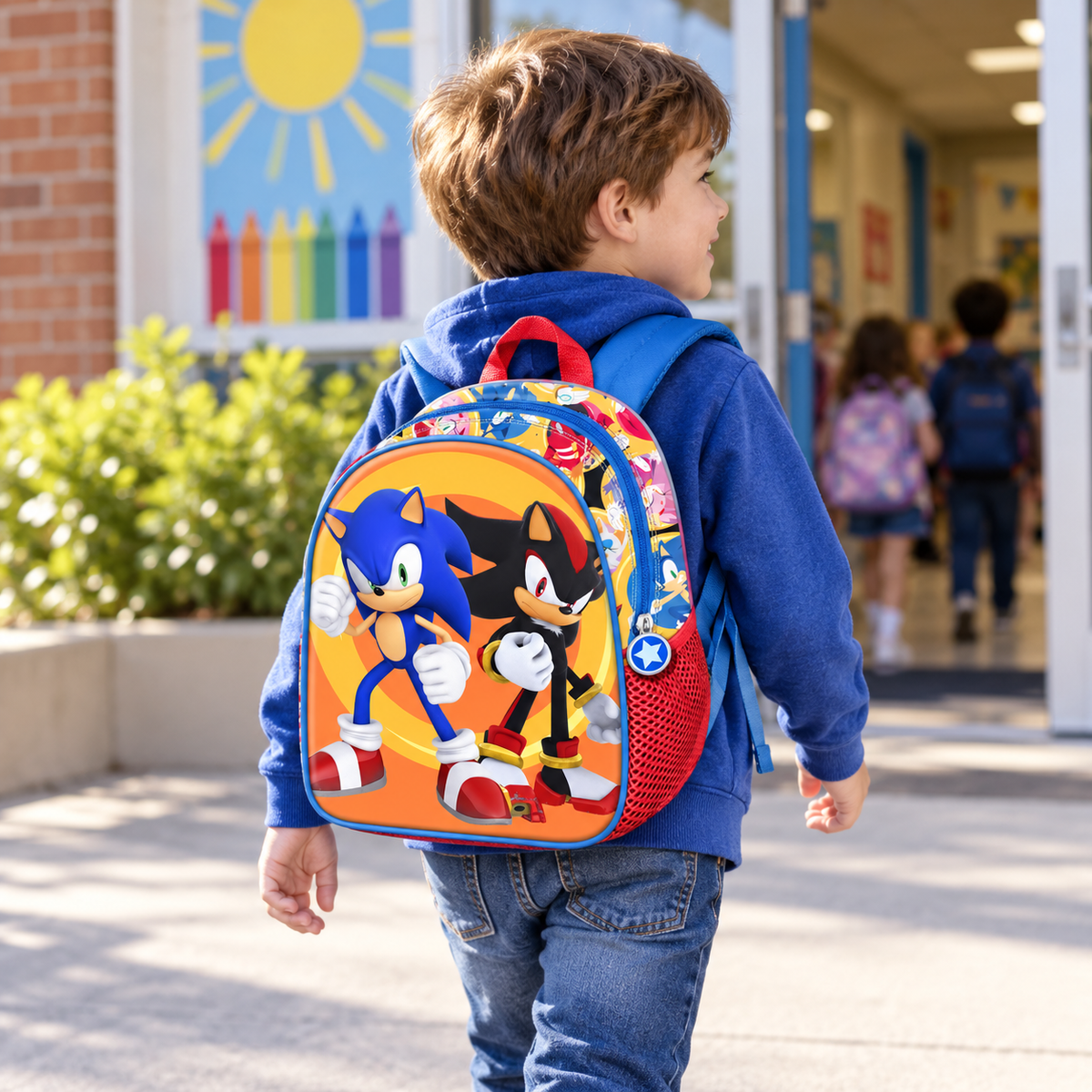 Mochila Sonic 3D Elite
