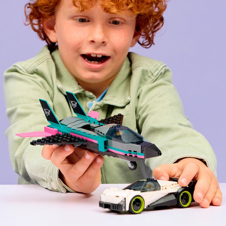 LEGO City – Jet vs. coche (60489) - en uso