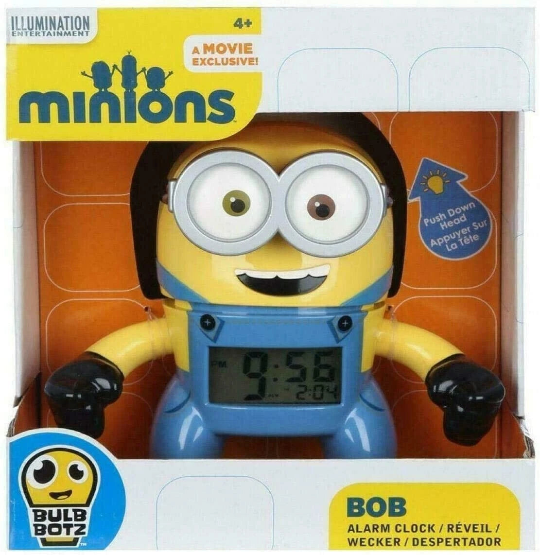 Reloj Minions Bob en su envase original, desde 4 años