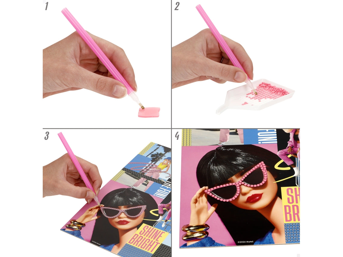 Set de pintura con diamantes Barbie