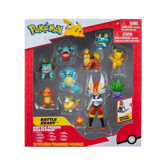 Pokémon Battle Figure, pack de 10 figuras
