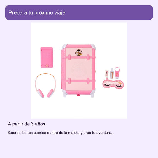 Princesas Disney Style Collection: maleta de viaje con accesorios