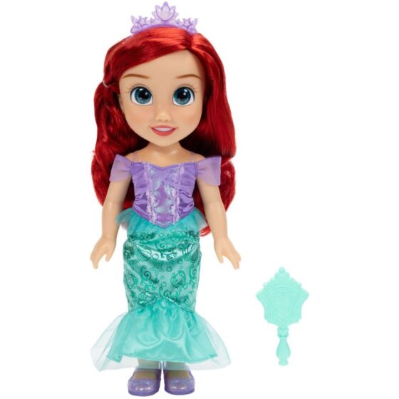 Muñeca Ariel Disney Princess con cepillo y tiara — detalle