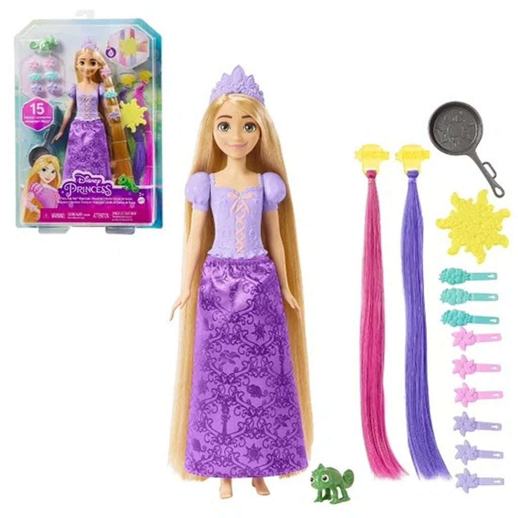 Rapunzel peinados mágicos – muñeca y accesorios