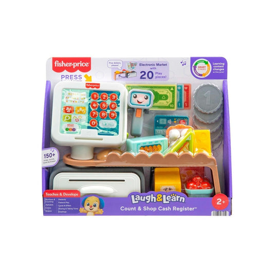 Fisher-Price: caja registradora Ríe y Aprende