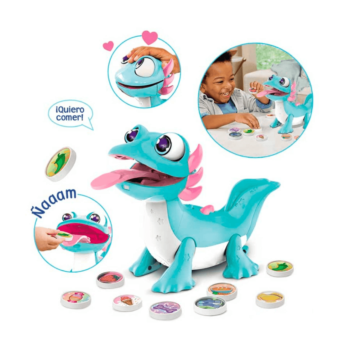 Glotón, mi ajolote malote interactivo VTech