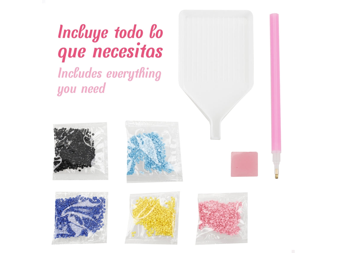 Set de pintura con diamantes Barbie