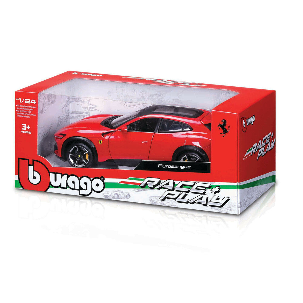 Ferrari Caja Purosangue Bburago escala 1:24