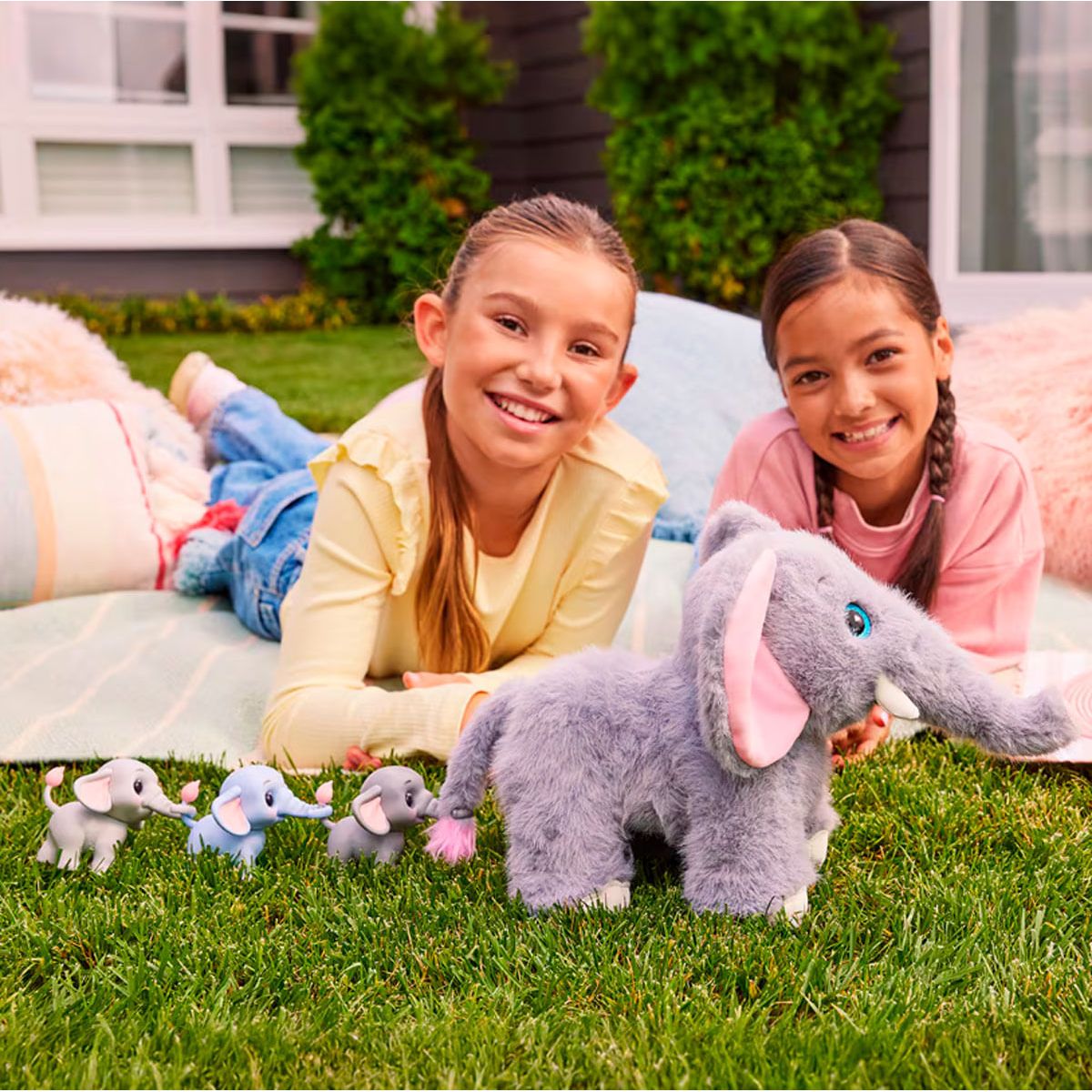 Pets Alive – Mamá elefante y sus bebés – vista y contenido