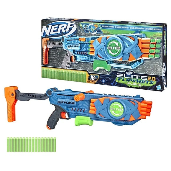Nerf Elite 2.0 Flip-16 con 16 dardos