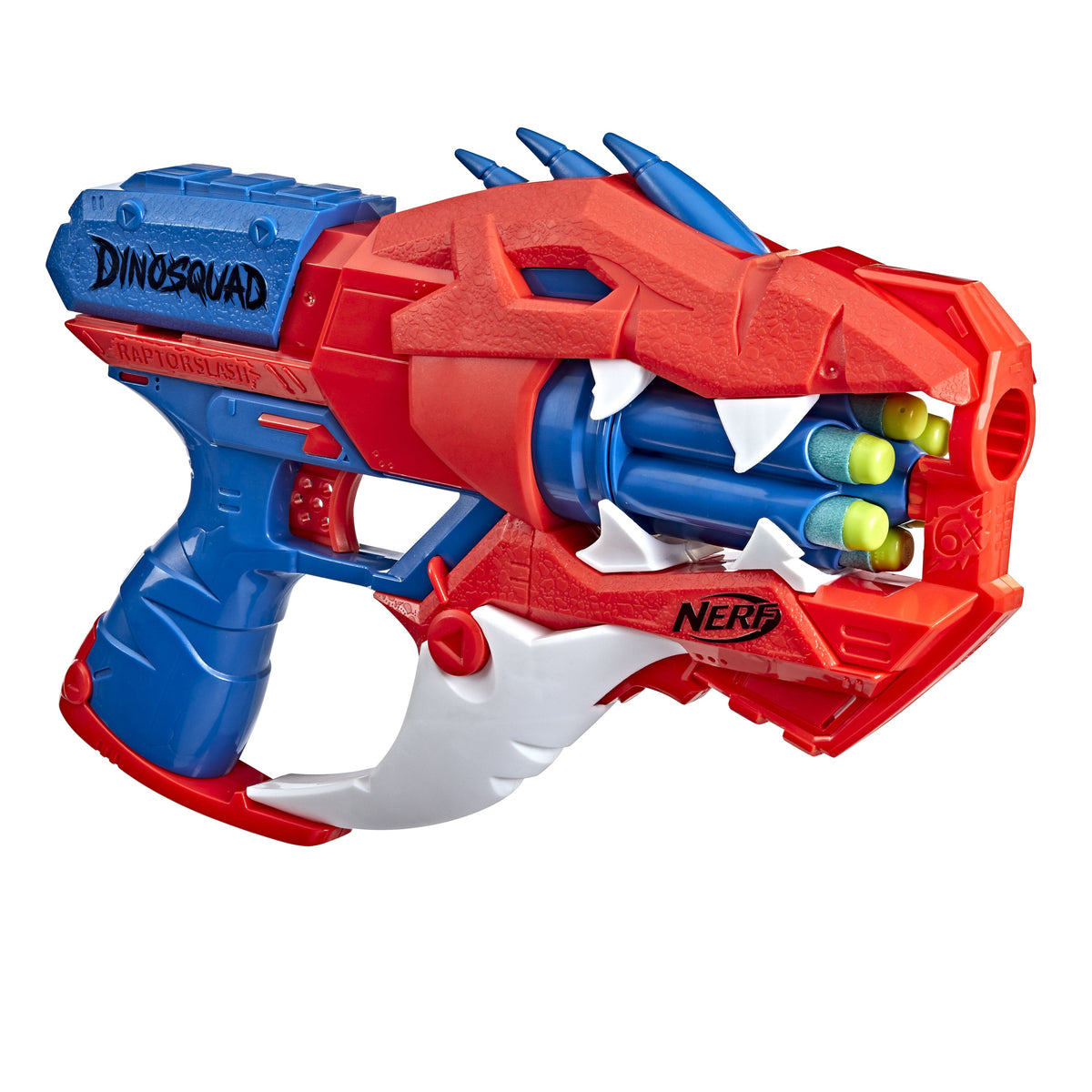 Nerf DinoSquad Raptor-Slash con 6 dardos