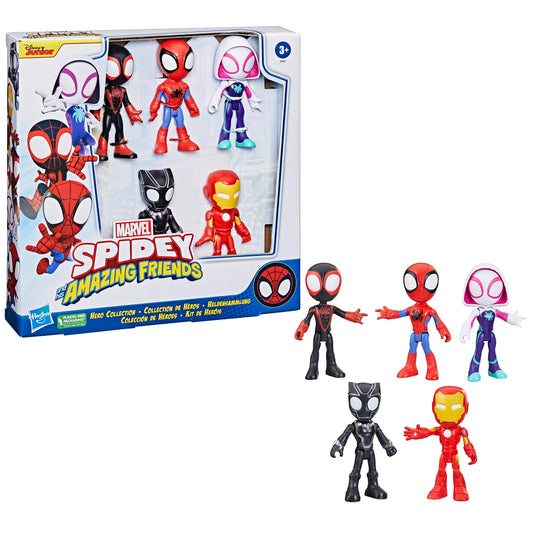 Spidey y su superequipo – pack de 5 figuras