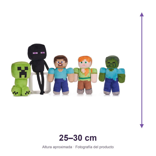 Peluche – altura aproximada 25–30 cm