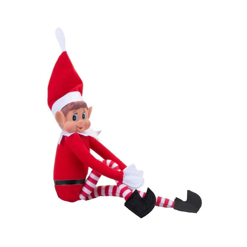 Elfie de Navidad · vista lateral del elfo de 30 cm