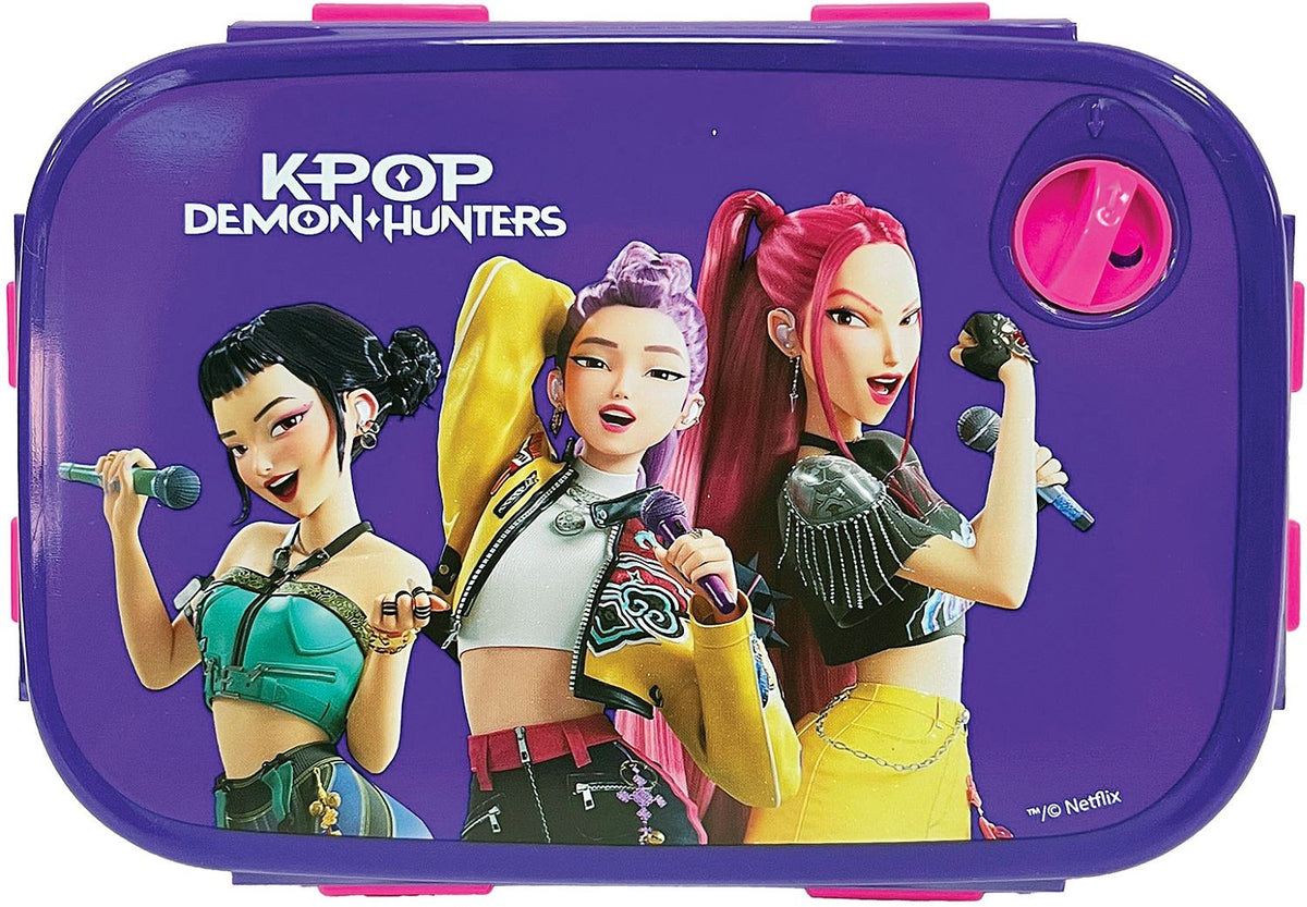 Sandwichera K-Pop Demon Hunters morada