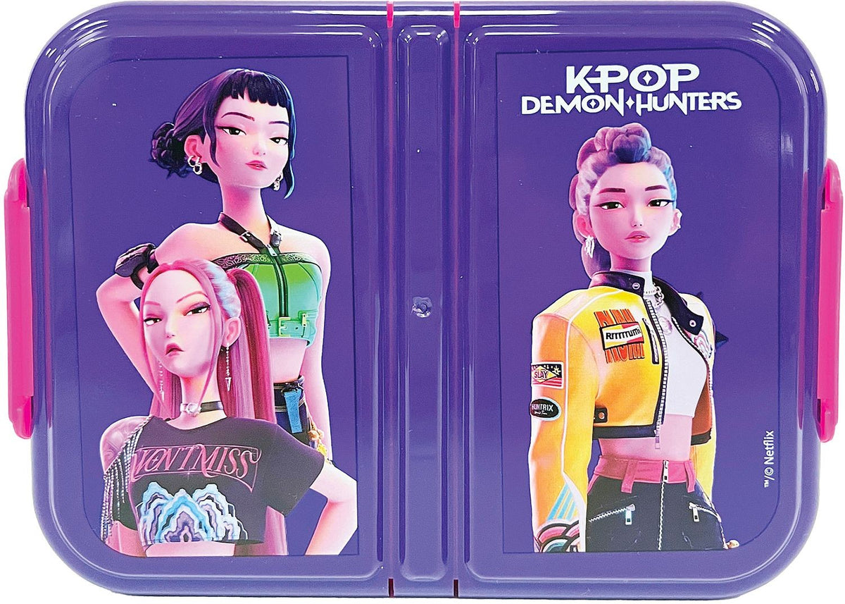 Sandwichera K-Pop Demon Hunters con compartimentos