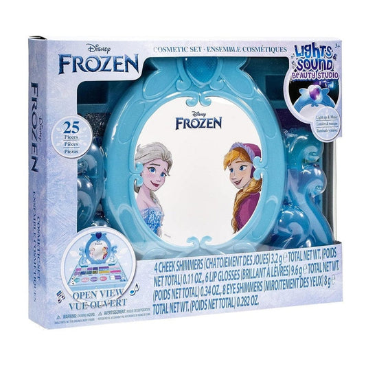Frozen: tocador de maquillaje con luz y espejo