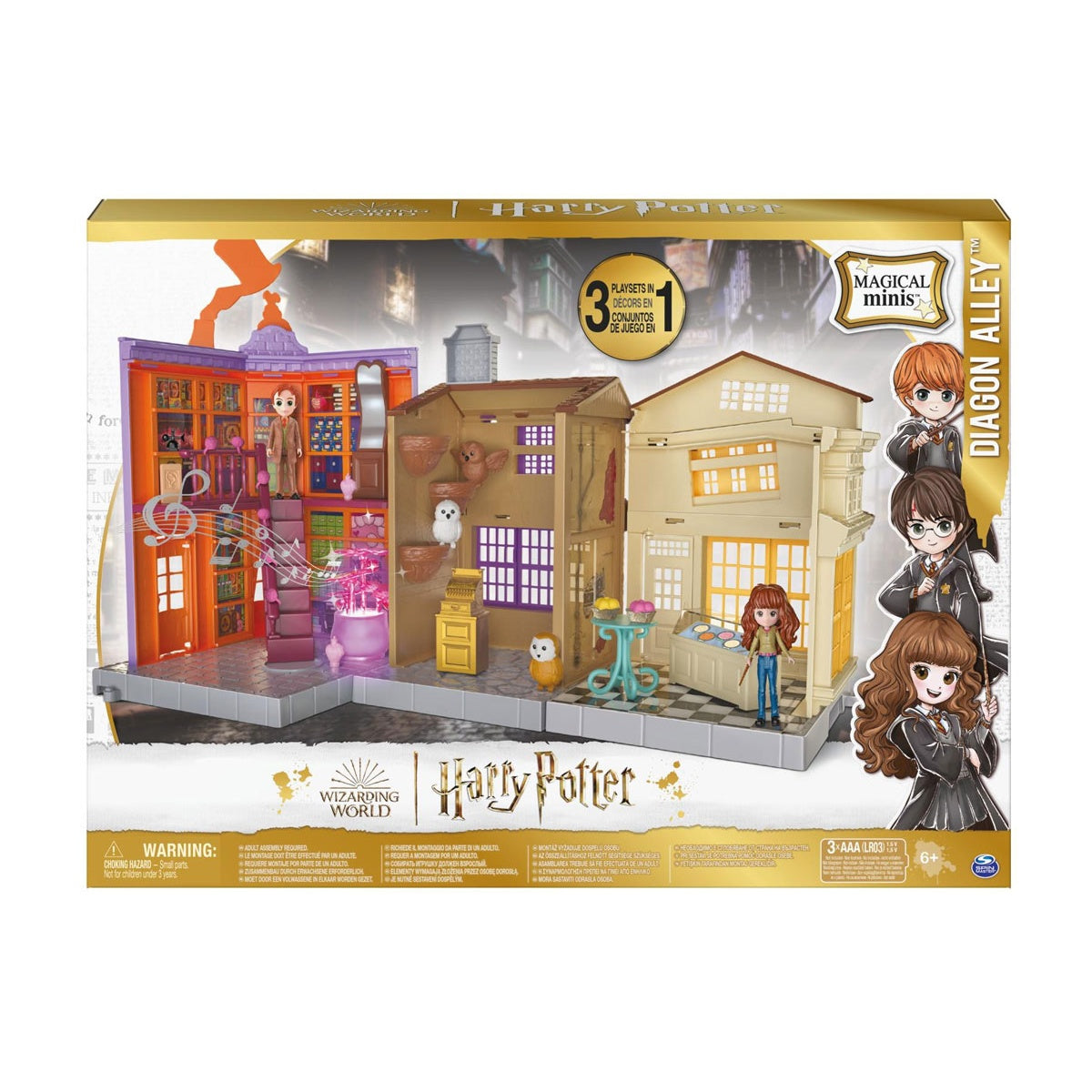 Harry Potter Magical Minis: Callejón Diagon 3 en 1