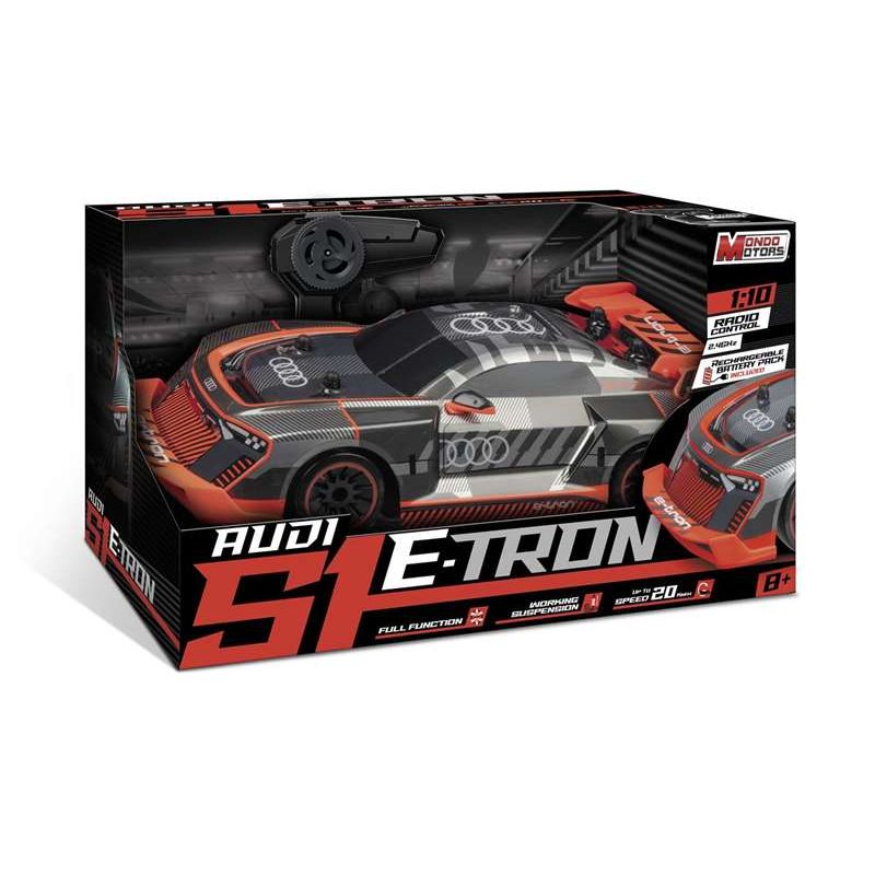 Audi S1 e-tron radiocontrol 1:10 – vista y contenido
