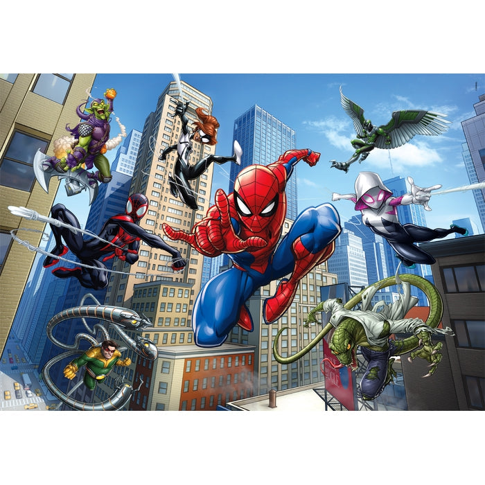 Puzzle Spider-Man de 104 piezas · Clementoni — imagen del puzzle