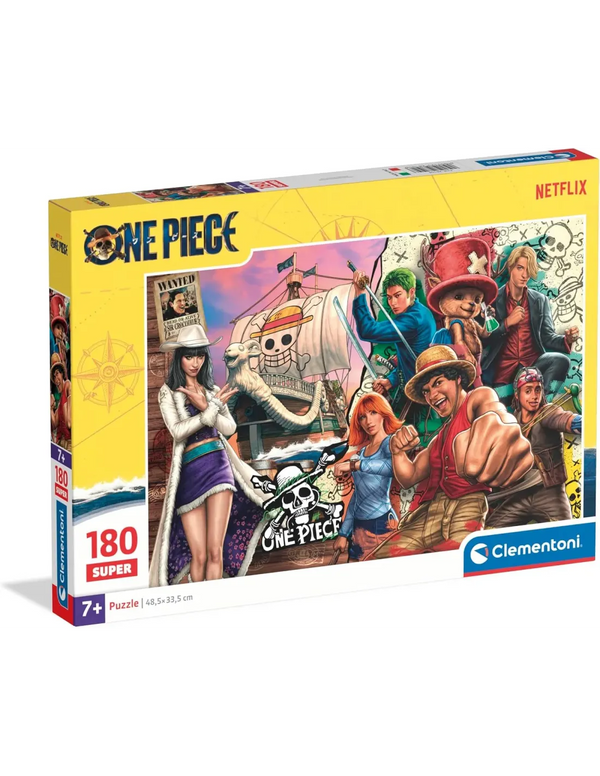 Puzzle One Piece Netflix 180 piezas · Clementoni 28104
