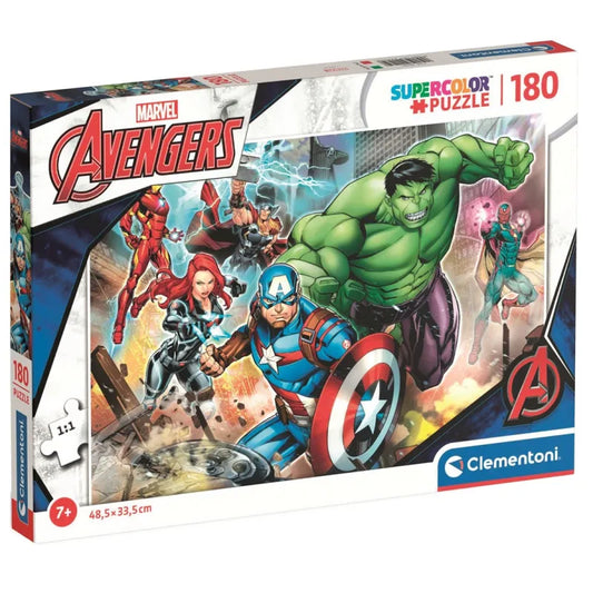 Puzzle Avengers 180 piezas · Clementoni 29295