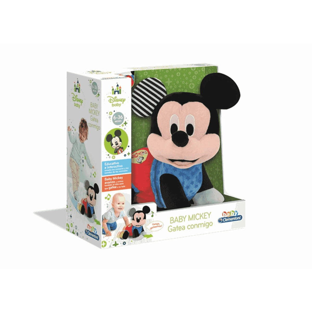 Baby Mickey Gatea Conmigo Clementoni