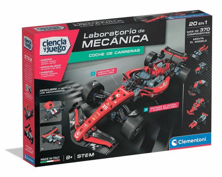 Clementoni Laboratorio de Mecánica – Coche de carreras