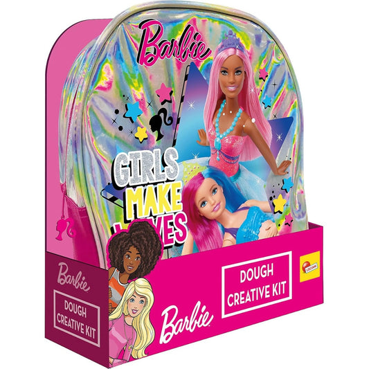 Barbie: mochila con pasta de modelar y accesorios