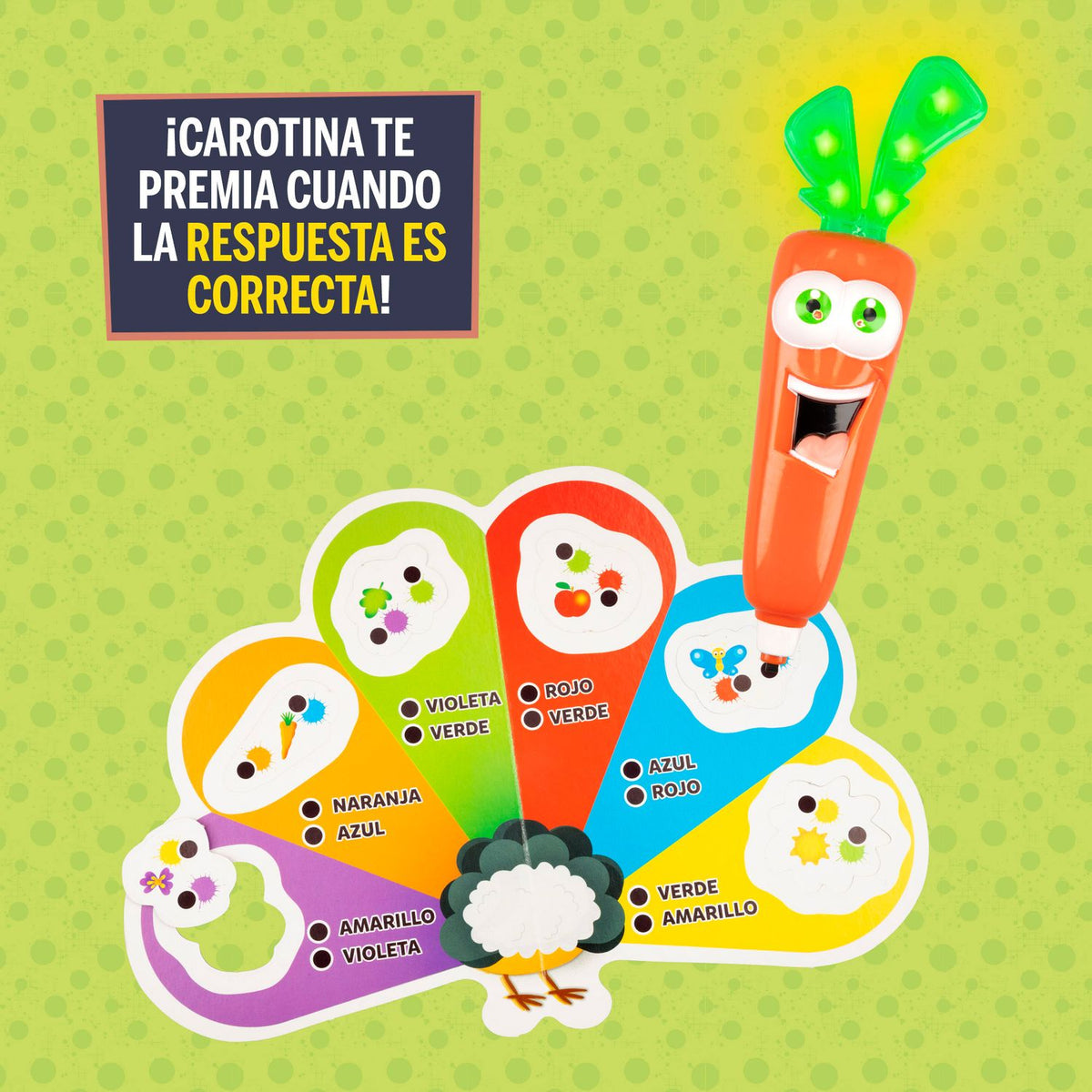 Carotina – Set de 50 juegos educativos – vista y contenido