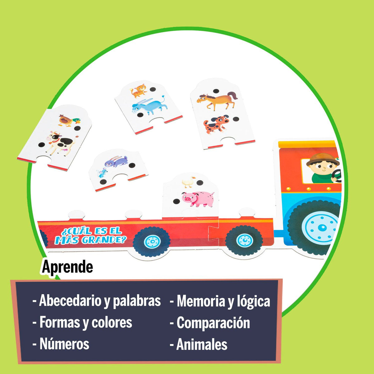 Carotina – Set de 50 juegos educativos – vista y contenido