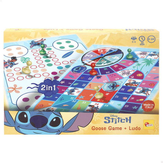 Stitch – Juego de parchís y oca