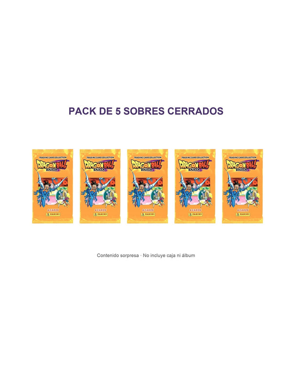Panini Dragon Ball Daima — pack de 5 sobres cerrados